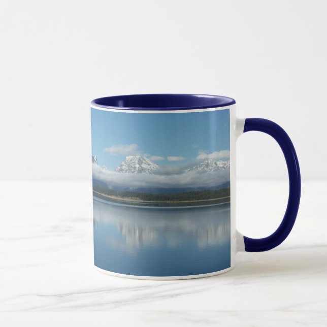 Taza Reflejo del Monte Moran en Grand Teton (Derecha)