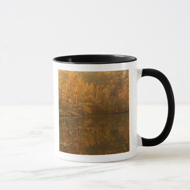 Taza Reflejos de otoño en el estanque. (Derecha)