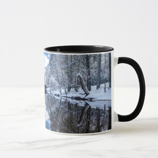 Taza Reflexión del invierno en Yosemite (Derecha)