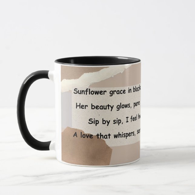 Taza Reflexión Romántica (Izquierda)