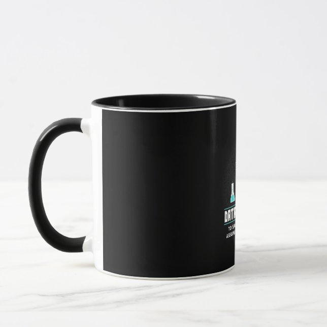 Taza Regalo científico | Soy Científico De Datos (Izquierda)