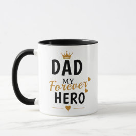 Taza Regalo con nombre personalizado para papá 