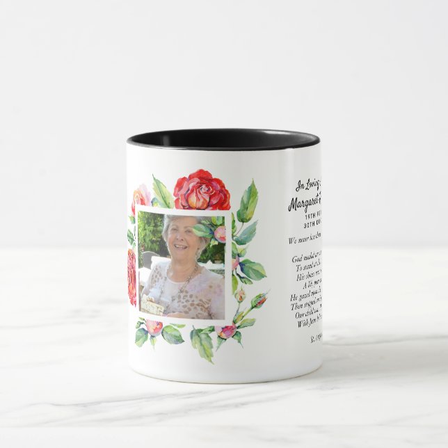 Taza Regalo conmemorativo por pérdida de pérdida de la  (Centro)