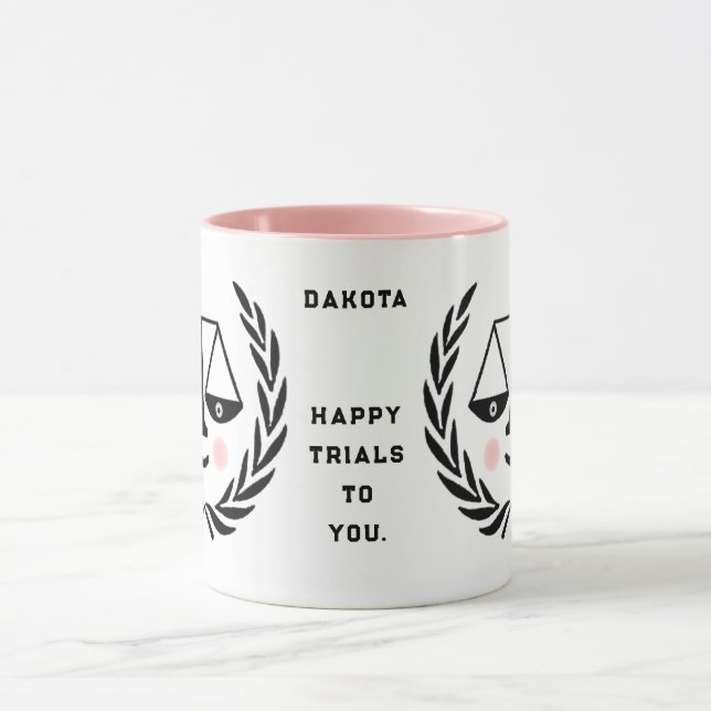 Taza Regalo de abogado personalizado (Centro)