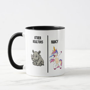 Taza Regalo de Agente de Bienes Raíces, Gracias Realtor