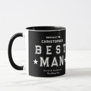 Taza Regalo de Agradecimiento al Padrino Negro