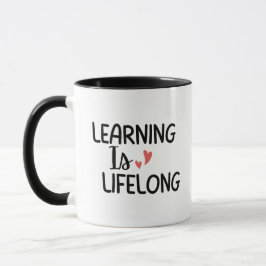 Taza Regalo de agradecimiento para maestros 'Aprender e