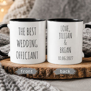 Taza Regalo de agradecimiento personalizado para el ofi