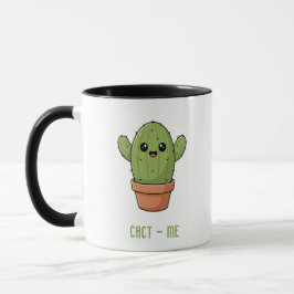 Taza Regalo de aniversario de pareja de cactus divertid