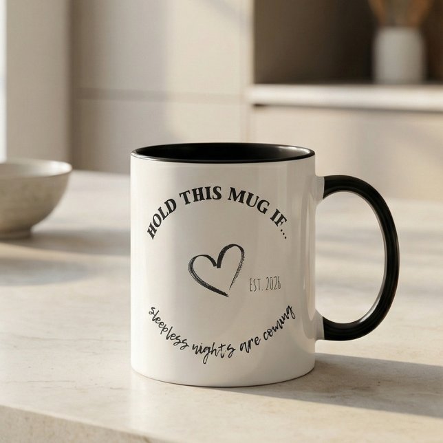 Taza Regalo de Anuncio de Embarazo (pregnancy announcement gift dad Mug)