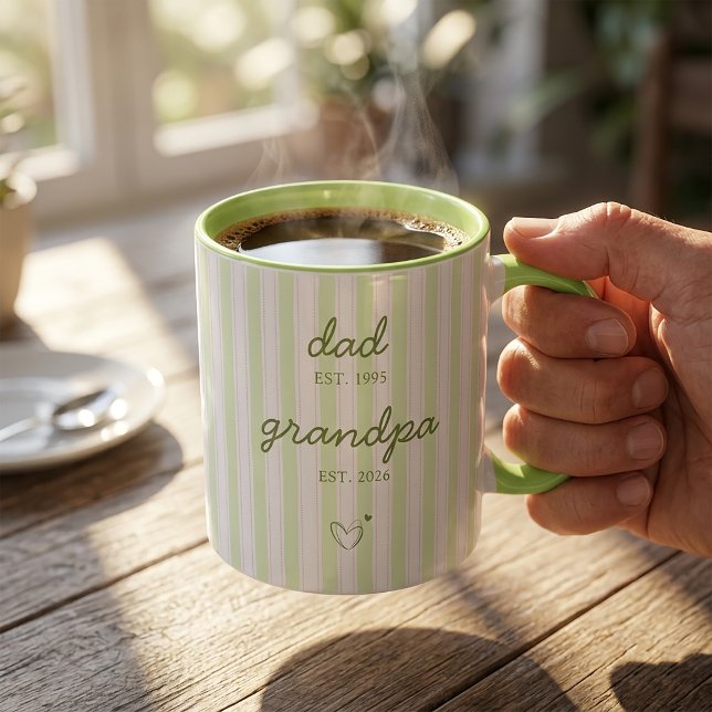 Taza Regalo de Anuncio de Padre a Abuelo (Subido por el creador)