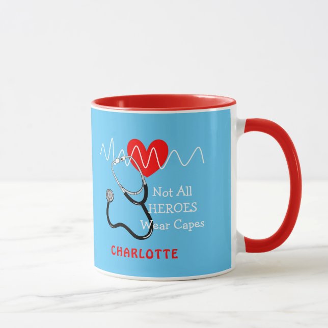Taza Regalo de Apreciación de Enfermeras médicos (Derecha)