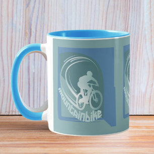Taza Regalo de bicicleta de montaña MTB
