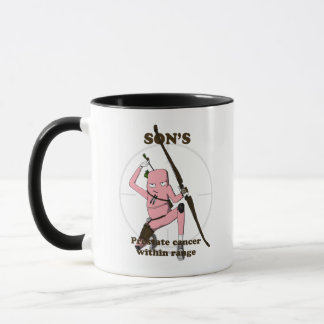 Taza Regalo de cáncer de próstata para su hijo