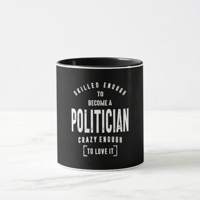 Taza Regalo de cargo de trabajo político (Centro)