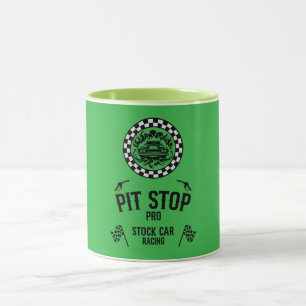 Taza Regalo de carreras de coches de stock
