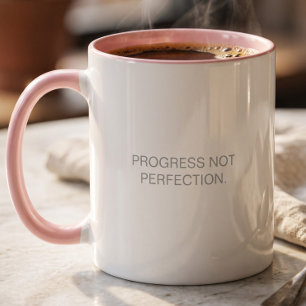 Taza Regalo de cita de mentalidad de crecimiento de pro