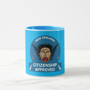 Taza Regalo de ciudadanía de Nueva Zelanda   Nuevo ciud