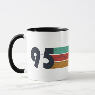 Taza Regalo de cumpleaños con estilo vintage elegante n