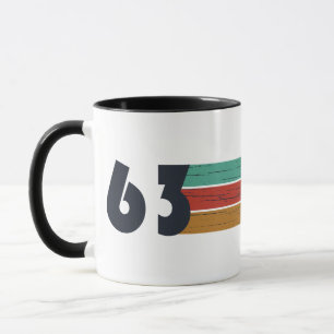 Taza Regalo de cumpleaños de 1963 vintage
