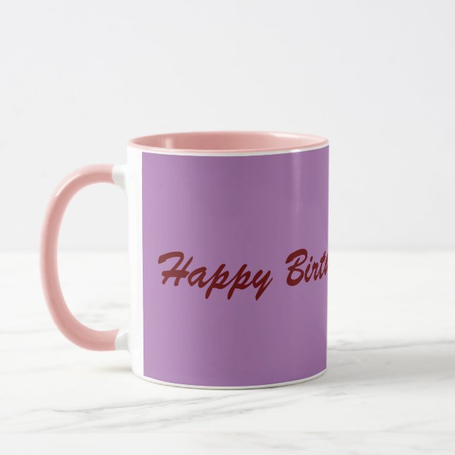 Taza Regalo de cumpleaños de Mug para chicas (Izquierda)