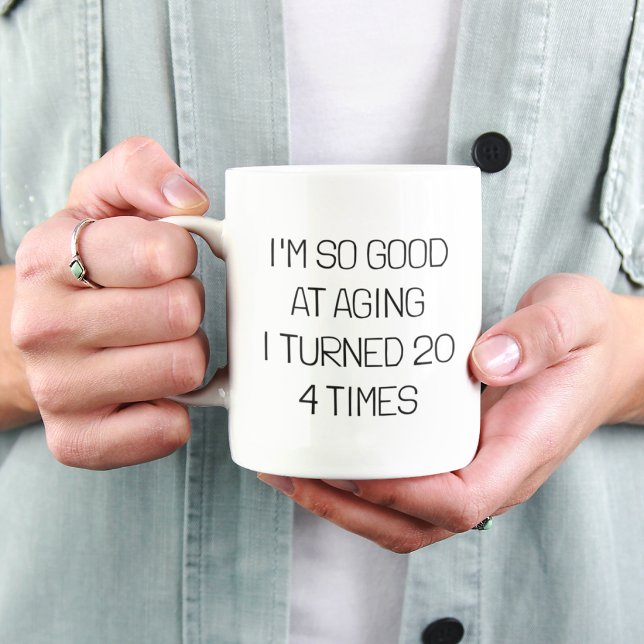 Taza Regalo de cumpleaños número 80 personalizado  (Subido por el creador)
