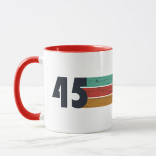 Taza Regalo de cumpleaños vintage nacido en 1945