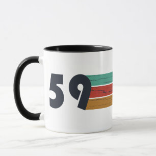 Taza Regalo de cumpleaños vintage nacido en 1959