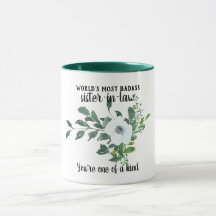 Regalo de cuñada de BADASS - Una flor amable