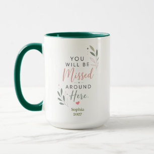 Taza Regalo de despedida de jubilación personalizado pa