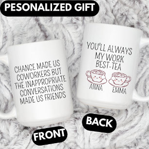 Taza Regalo de despedida para compañero de trabajo, Per