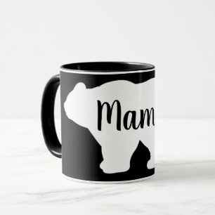 Taza Regalo de Día de la Madre de diseño de oso dulce M