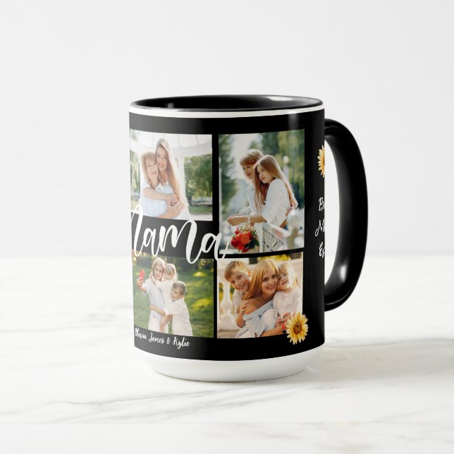 Taza Regalo de Día de la Madre para mamá (Anverso derecho)