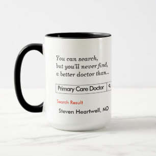 Taza Regalo de encargo para el médico de la atención