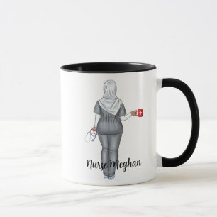 Taza Regalo de enfermera de LPN personalizada (mujer mu