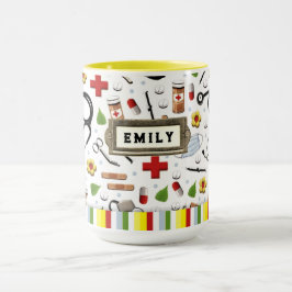 Taza Regalo de enfermería personalizado