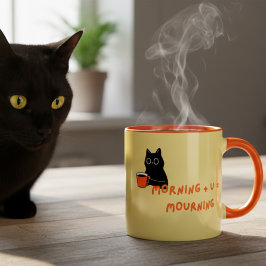 Taza Regalo de gato divertido personalizado para ella,