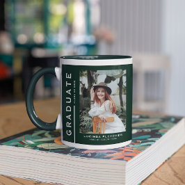 Taza Regalo de graduación de foto y cita de Keepsake