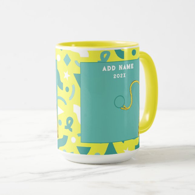 Taza Regalo de graduación personalizado (Anverso derecho)