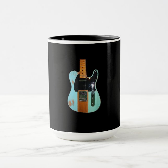 Taza Regalo de guitarra | Guay Electric Guitar (Centro)