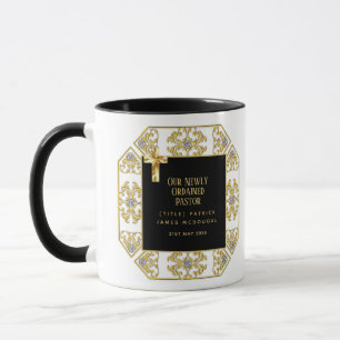 Taza Regalo de instalación de Pastor recién Ordenado Pe