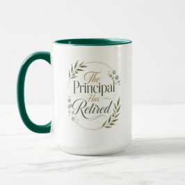 Taza Regalo de Jubilación Personalizado para Director