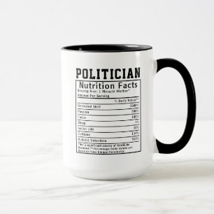 Taza Regalo de la Campaña de Datos Nutricionales de Pol