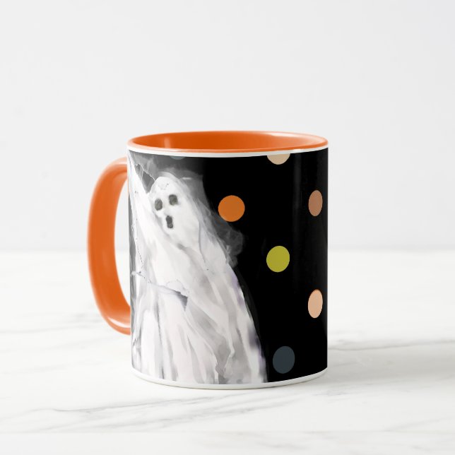 Taza Regalo de la fiesta de Halloween (Anverso izquierdo)