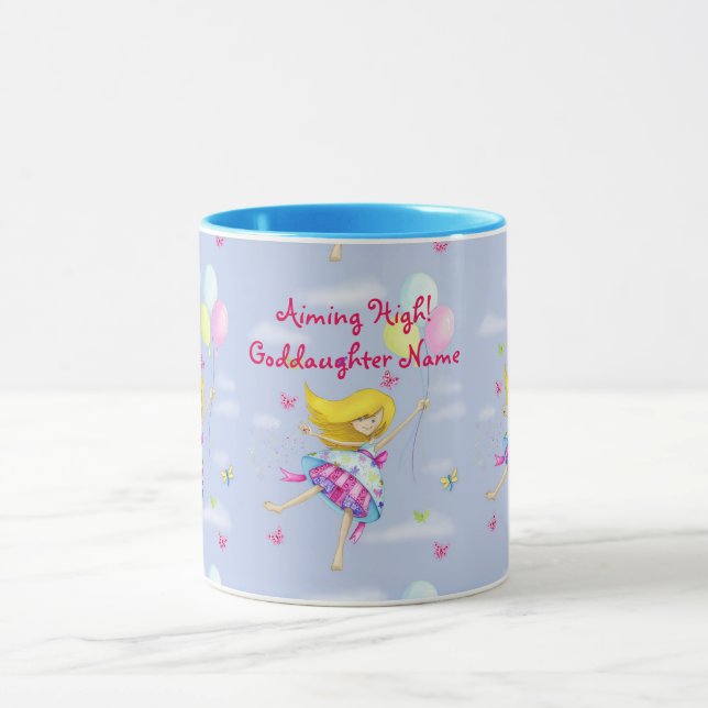 Taza Regalo de la hija mayor Personalizado Motivacional (Centro)