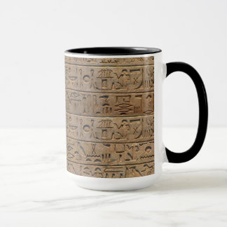 Taza Regalo de los antiguos jeroglíficos egipcios amant