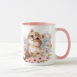 Taza Regalo de mamá del gato, un manga lindo gatito y s