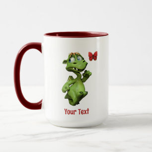 Taza Regalo de Mariposa Monstruo Lindo