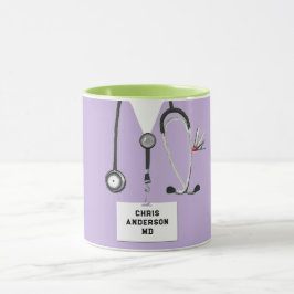 Taza Regalo de médico personalizado