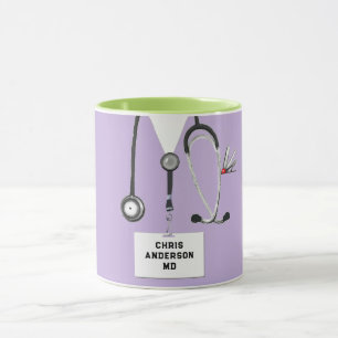 Taza Regalo de médico personalizado